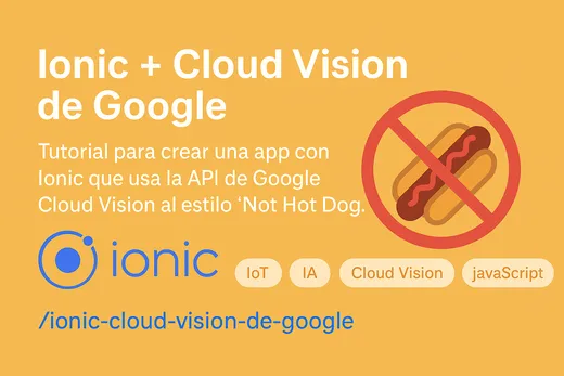 Ionic + Cloud Vision de Google