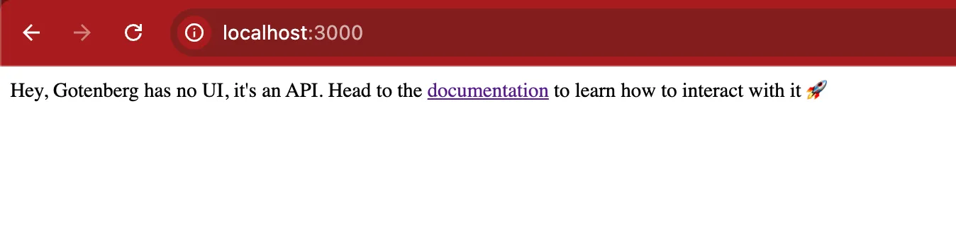 Muestra de Gotenberg